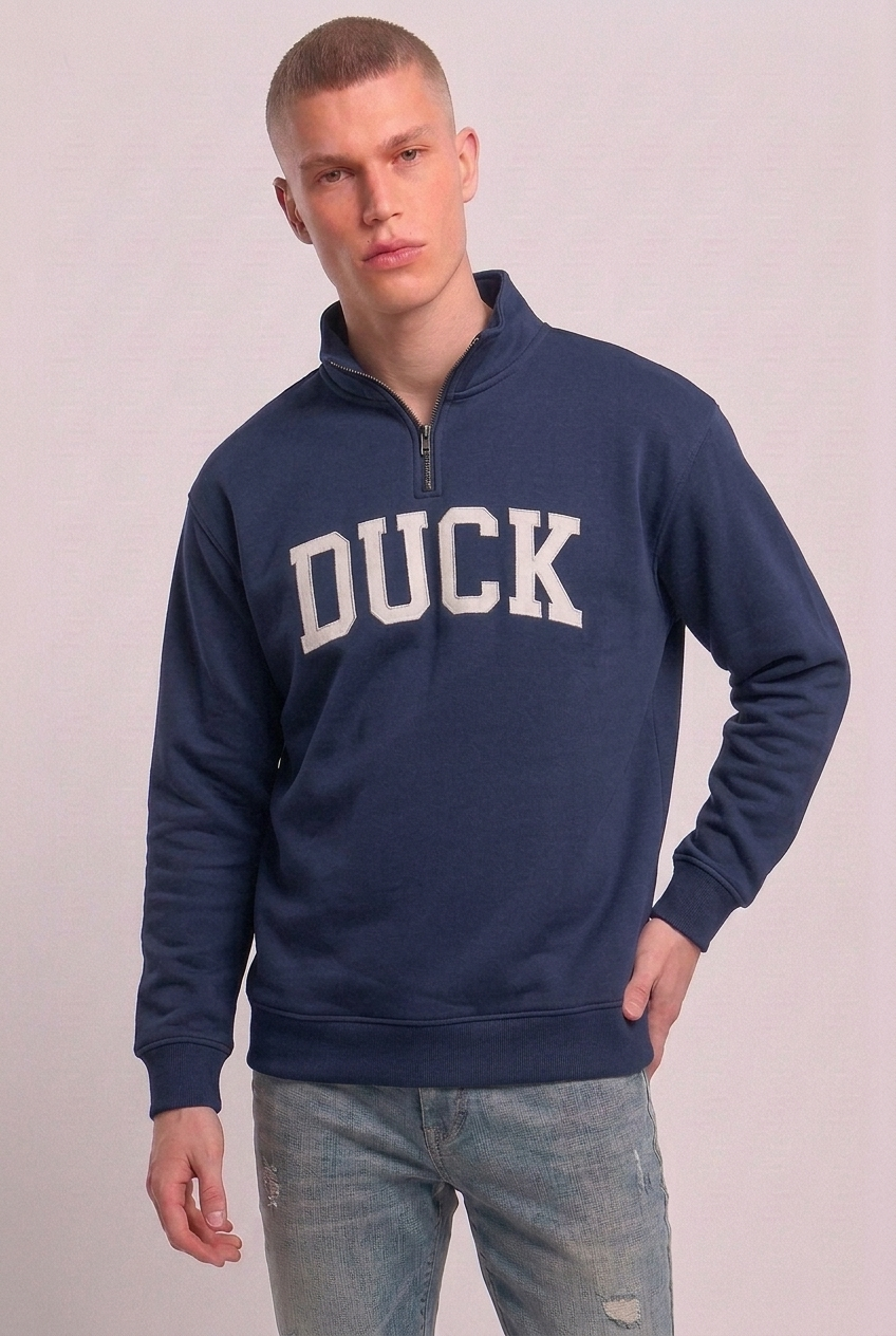 Nørregade Half Zip, Navy